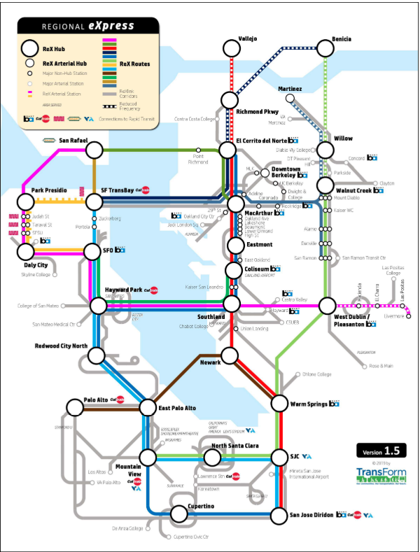 Rex: Regional Express Transit Network